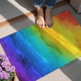 thumbnail image 4 of Colorful Tie Dye Pattern Door Rugs,Washable Non Slip Door Mats Indoor,Decorative Door Mats,Entry Mat Indoor for Entrance,Bedroom,Kitchen,Bathroom,20"x32", 4 of 6