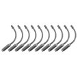 thumbnail image 1 of 10 Pieces Bike V Brake Noodles Lightweight Wear-resistant Excellent Protection Adjustable Cable Guide Pipe Boots Lubricating Oil Type 3, 1 of 7