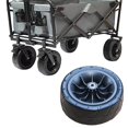thumbnail image 2 of thinsony Roue de Remplacement de 8 Pouces pour Chariot de Jardin Chariot de Plage Pièce Utilitaire, 2 of 9