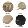 thumbnail image 3 of Camping Travel Cookware Bag, Foldable Convenient to Carry Camping Kitchen Utensil Bag Dishwasher Safe Washs Easily Cooking Utensils Storage Bag for Travel, 3 of 7