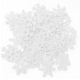 thumbnail image 1 of 50 piezas de copos de nieve de madera PLGEBR blanca 20mm, 1 of 1