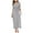White, variant on MOJOGO Dresses for Women Short Sleeve Crewneck Flowy Maxi Dress Polka Dot Summer Outfits for Beach Wedding Guest Vacation White XL