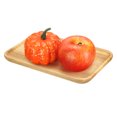 thumbnail image 1 of Bandeja de Servir de Bambú Uxcell, 11.8 x 8 Pulgadas Bandejas de Madera Cuadradas Platters Portátiles para Comida, Frutas, Snacks, Pan, Vanity, Bodas, Picnics, Caqui, 1 of 7