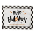 thumbnail image 2 of sruoe Halloween Placemats, Table Place Mats, Dining Mats, Heat Insulate Mat, Portable Washable Non-Slip Place Mats, Pumpkin Ghost Pattern Decor, Mat for Holiday Party Decoration, 2 of 5
