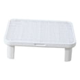 thumbnail image 4 of Flynix Cat Step Kitten Litters Box Footboard Professional Supplies Litter Trapper Cat White, 4 of 10
