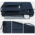 thumbnail image 5 of 14-15 Inch Laptop Sleeve Waterproof Shockproof Protective Case Compatible Acer 14" Chromebook,HP Stream 14,HP Chromebook 14,Dell Inspiron 14",Lenovo Yoga 920 13.9",ASUS 14 inch Notebook Bag,Navy Blue, 5 of 8