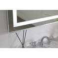 thumbnail image 3 of Helios 36in x 72in Hardwired LED mirror with touch sensor and color changing temperature 3000K/4200K/6400K, 3 of 7