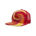 thumbnail image 1 of Top Headwear Tie-Dye Adjustable Trucker Hats - Red/Yellow, 1 of 2