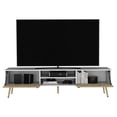 thumbnail image 5 of TV Stand | For 50 - 59 Inch TVs in Living Room Decor | Two - Toned Color Scheme | Keeps the Room Neat, 5 of 5