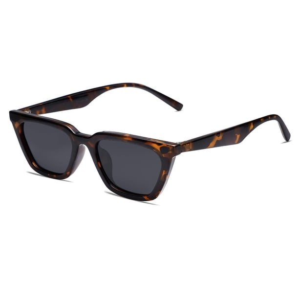 Gafas de sol SOJOS Polarizadas Estrechas Cuadradas Cateye SJ2169 para mujer