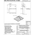 thumbnail image 2 of Vestil Manufacturing SE-4860 48 x 60 in. Steel Truck Dockplate - 2475 lbs, 2 of 2