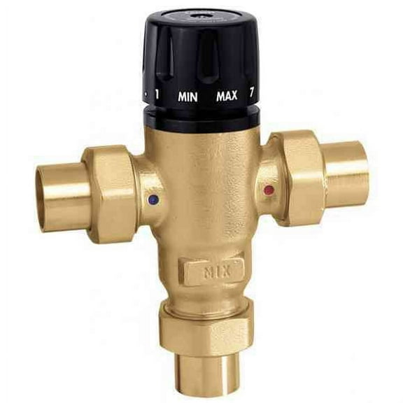 Caleffi 521409A - 3-Way Thermostatic Mixing Valve 1/2