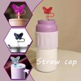 thumbnail image 2 of Mignon Laser pour Couvercles de Paille stanley, Bouchon de Paille Papillon pour Gobelet stanley 30&40 Oz avec Poignée, Embout de Paille 10mm pour Tasse stanley, Accessoires de Tasse Réutilisables, 2 of 7