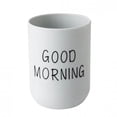 thumbnail image 4 of Bathroom Toothbrush Circular Cup Simple Plain Cup Couple Tooth Cup Good Morning, 4 of 9