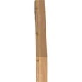 thumbnail image 4 of 4"W x 28"D x 32"H Merced Rough Sawn Knee Brace, Western Red Cedar, 4 of 4
