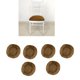 thumbnail image 1 of 6 para sillas de elastano elástico de 35 a 50 cm de diámetro, para bodas, hogar, fiestas, hoteles, cafeterías. BLESIY Comedor Silla Schoulcover, 1 of 3