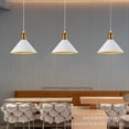thumbnail image 4 of Small Industrial Style Pendant Light Fixture, Single Vintage Metal Iron Pendant Lamp, Retro Farmhouse Pendant Lighting, Mini Ceiling Pendant Light for Over Kitchen Sink Dining Table Bedside, 4 of 7