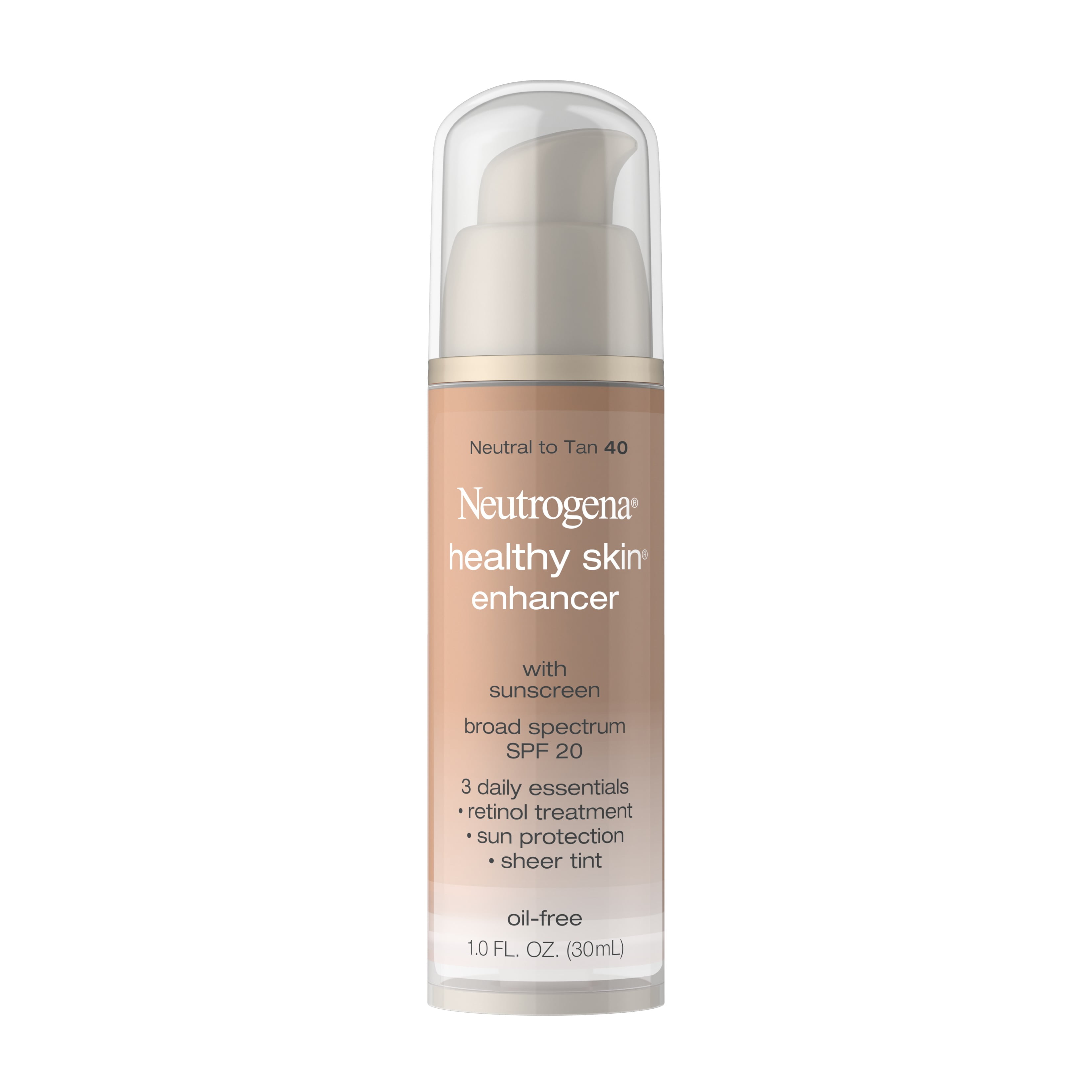 Neutrogena Retinol Healthy Skin Enhancer, Neutral to Tan 40, 1 fl. oz