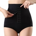 thumbnail image 1 of Pantalones ajustados de cintura alta para mujer, pantalones adelgazantes posparto, pantalones de seguridad de gran tamaño para levantar la cadera (negro), 1 of 5