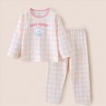 thumbnail image 2 of NOLDARES Toddler Pajamas Boys Pyjamas 2pcs Long Sleeves Pjs Sets for Kids Fall Winter Sleepwears 6-12 Months 12-24 Months 2t 3t 4t 5t 6t 7t 8t 9t Children,Pink,4-5 Y, 2 of 4