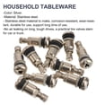 thumbnail image 3 of LNGOOR 10 Pcs Valves de Pneu Tiges de Valve pour Pneu Acier Inoxydable Roue Automobile Remorque en Métal Pneus, 3 of 6