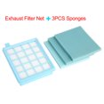 thumbnail image 1 of Filter Exhaust Filter Net   3PCS Sponges For  Vacuum Cleaner FC8471/8630/9322, 1 of 8