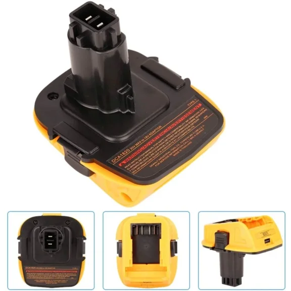 Converter Battery Adapter For Dewalt 18V Li-ion Battery To 20V MAX tool DCA1820