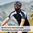 thumbnail image 5 of Lot de 3) Cagoule Protection Solaire Cyclisme Ski Masque Complet Coupe-Vent Bonnet Respirant Pêche Randonnée Bonnet Hommes 3 Pcs, 5 of 5