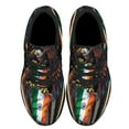 thumbnail image 2 of American flag Grown With Indian Roots Shoes Sneakers for Women Men Black Size 12, 2 of 7