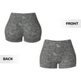thumbnail image 5 of Fotbe Funny Chicken Seamless Shorts, Womens Workout Shorts High Waist Stretch Booty Short for Gym/Yoga/Running/Biking-X-Large, 5 of 9