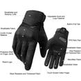 thumbnail image 2 of Guantes de moto INBIKE con pantalla táctil transpirable para adultos, 2 of 9
