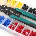 thumbnail image 4 of Crimping Tool Kit Wire Crimper with Crimping Pliers 520Pcs Wiring Terminal Wire Cutter and Crimping Tool Set for 0.75-6mm² Wire, 4 of 5