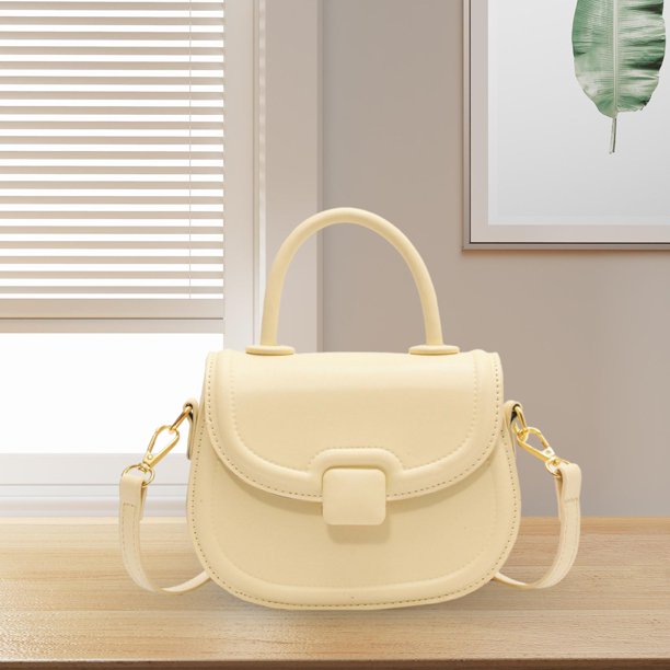 Bolso de hombro para mujer Yinane Bolso de mano cruzado amarillo