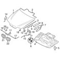 thumbnail image 3 of New Genuine BMW Hood Catch (1997-2003) OE 51238172164, 3 of 10