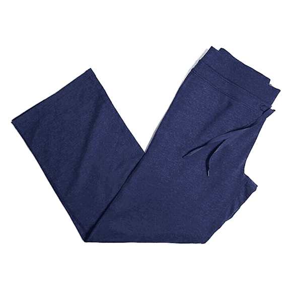 Kirkland Signature Women’s French Terry Performance Pants, Navy Blue, Sz S