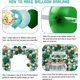 thumbnail image 4 of Wild One Safari Jungle Balloon Garland Arch Kit, Metallic Gold Confetti Green Balloons Tropical Palm Leaves for Jungle Safari Baby Shower Wild One Bir, 4 of 4