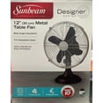 thumbnail image 1 of Sunbeam 12" Modern Metal Table Fan, 1 of 2