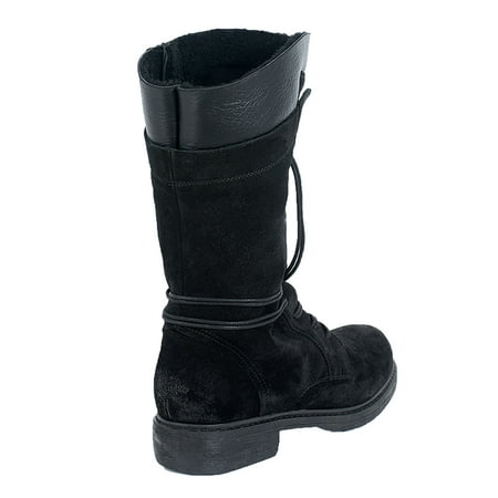 

Gubotare Rain Boots For Women Women Snow Boots Winter Shoes with Warm Slip On Boots for Women Waterproof Booties Comfortable Outdoor Anti Slip Shoes Black 9