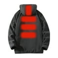 thumbnail image 5 of Unisex Thick Winter Hoodie for Men Women, Heated Hoodie for Men Women, Heated Jackets Sweatshirt Warm USB Electric Heaters Winter Heating Hoodies Gray L, 5 of 5