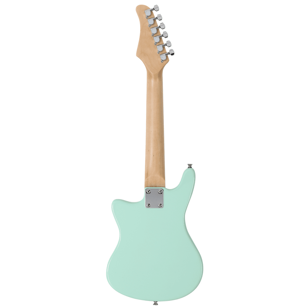 Tcbosik 30 inch Beginner Electric Guitar Starter with 5W Amplifier, Bag, Strap, Plectrum, Power Wire and Wrench Tool for Starter, Light Green