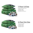 thumbnail image 2 of Kids Football Bed in a Bag 7 Piece Comforter, Sham & Sheet Set Full, 2 of 7