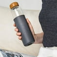 thumbnail image 6 of Soma 17oz Sapphire Glass Water Bottle, 6 of 8