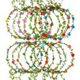 thumbnail image 1 of Juego de 15 guirnaldas con forma de corona de flores y guirnaldas para bodas, 1 of 7