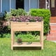 thumbnail image 4 of Costway Maceta con Patas Elevadas de Madera para Plantar Verduras Flores Hierbas Tiesto para Jardín Patio y Balcón Natural 86 x 46 x 76 cm, 4 of 9
