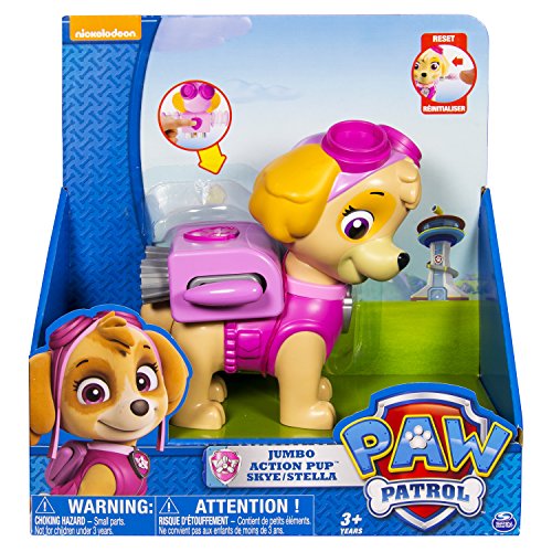 paw patrol jumbo action pup marshall