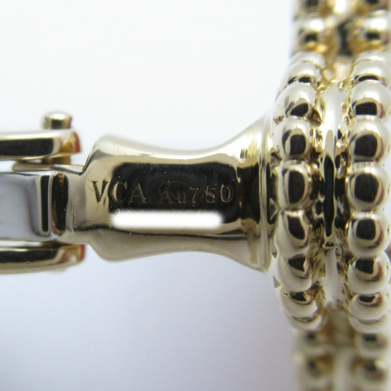 Pre-Owned Van Cleef & Arpels Vintage Alhambra Carnelian Pierced
