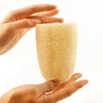 thumbnail image 2 of Esponja exfoliante natural de lufa – Esponjas de lufa orgánicas biodegradables, depurador de espalda corporal de lufa real egipcia, esponja de ducha de baño para baño, spa, masaje cuidado diario de, 2 of 5
