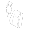 Genuine OE Lexus Seat Back Cover - 71073-0E070-B0