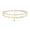 Gold, variant on Elegant Sparkling Chain Anklet with Cubic Zirconia Star Charms for Daily Wear