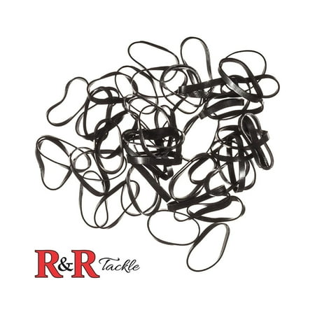 UPC: 0896932001037 | R R Tackle RBLC50 Large Clear Rigging Band-50 Count – RBLC50